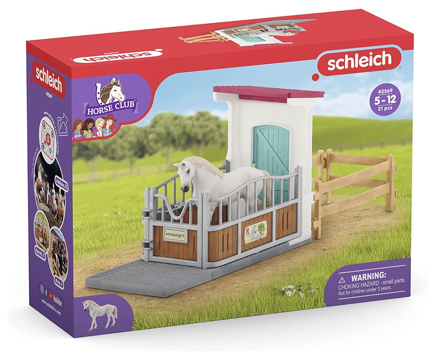 schleich 42569 Pferdebox zum modularen Reiterhof für 22,99€ (statt 27€)   Prime