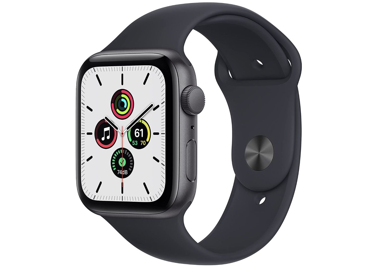 Apple Watch SE (1.Gen, GPS, 44mm)   Aluminiumgehäuse für 219,90€ (statt 237€)