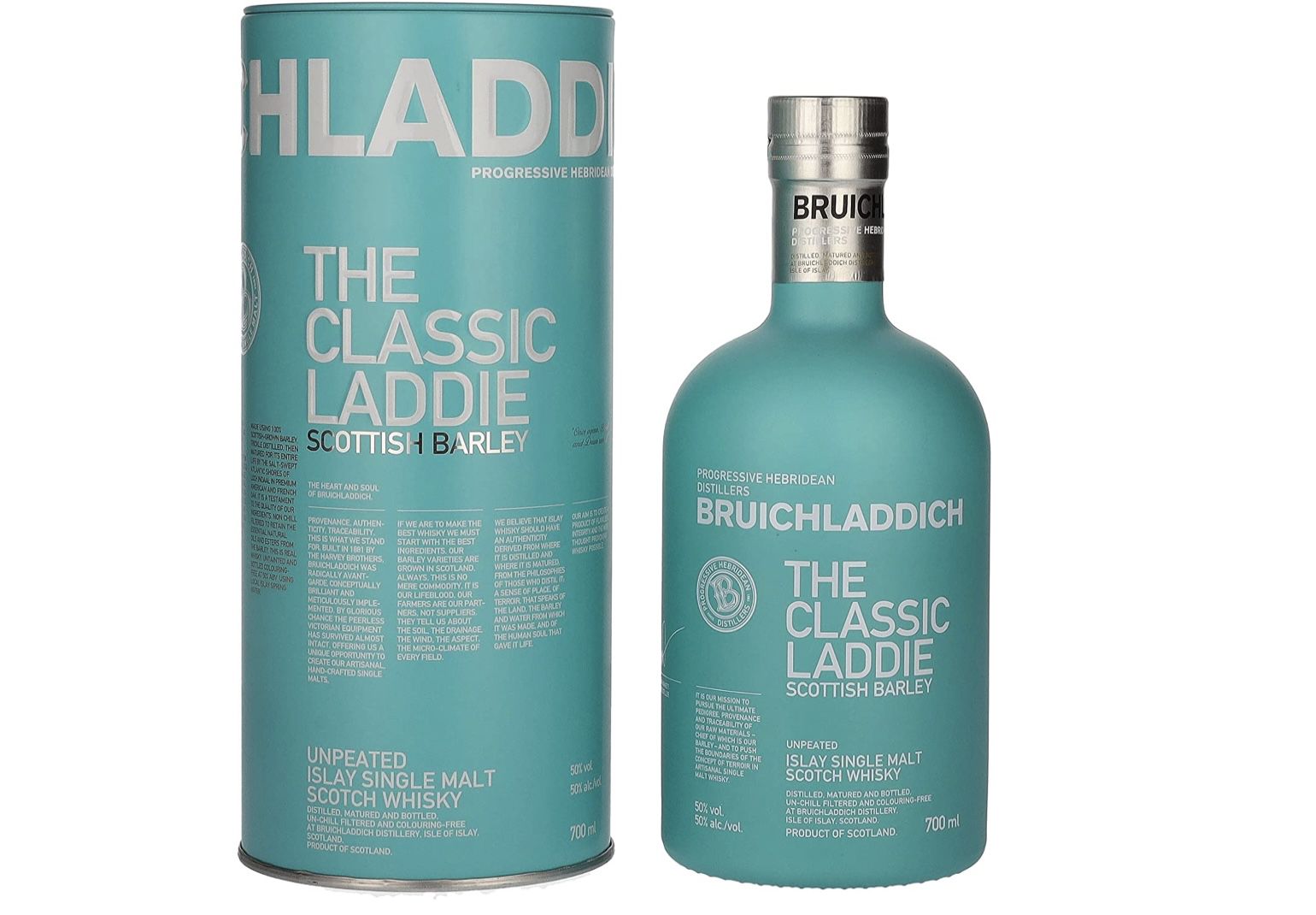 1 x 0,7l Bruichladdich The Classic Laddie (50%) Single Malt Scotch Whisky für 34,99€ (statt 42€)