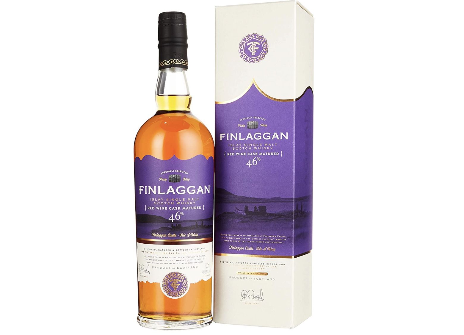 1 x 0.7l Finlaggan Red Wine Cask Matured Islay Single Malt Whisky für 33,84€ (statt 39€)