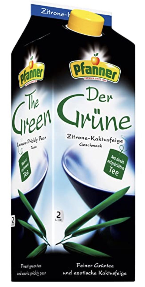 Pfanner Der Grüne Zitrone Kaktusfeige für 1,19€ (statt 2€)   Prime Sparabo