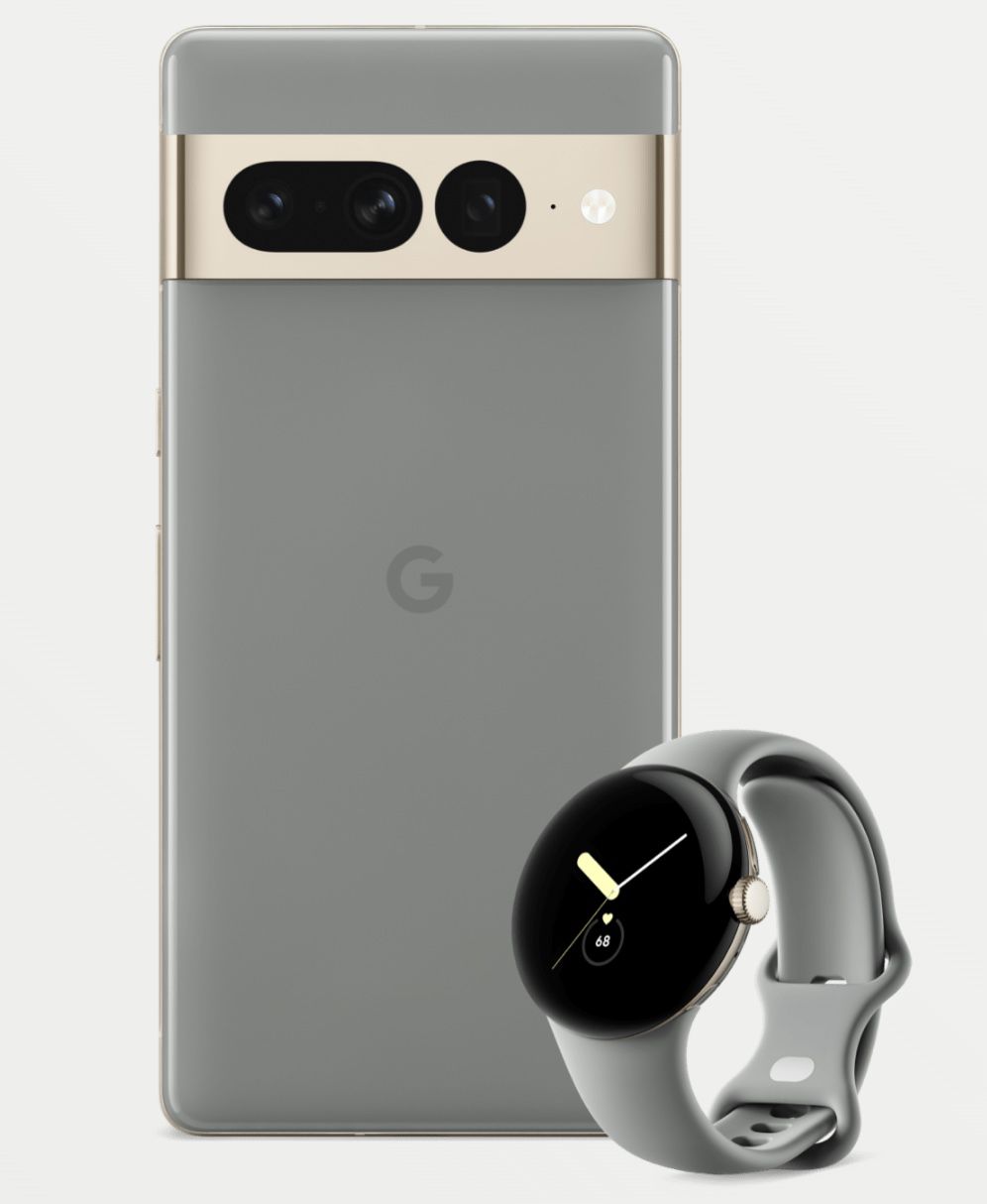 Gigakombi: Google Pixel 7 Pro + Pixel Watch LTE für 79€ + Vodafone 50GB 5G/LTE 39,99€ mtl. + 100€ Bonus