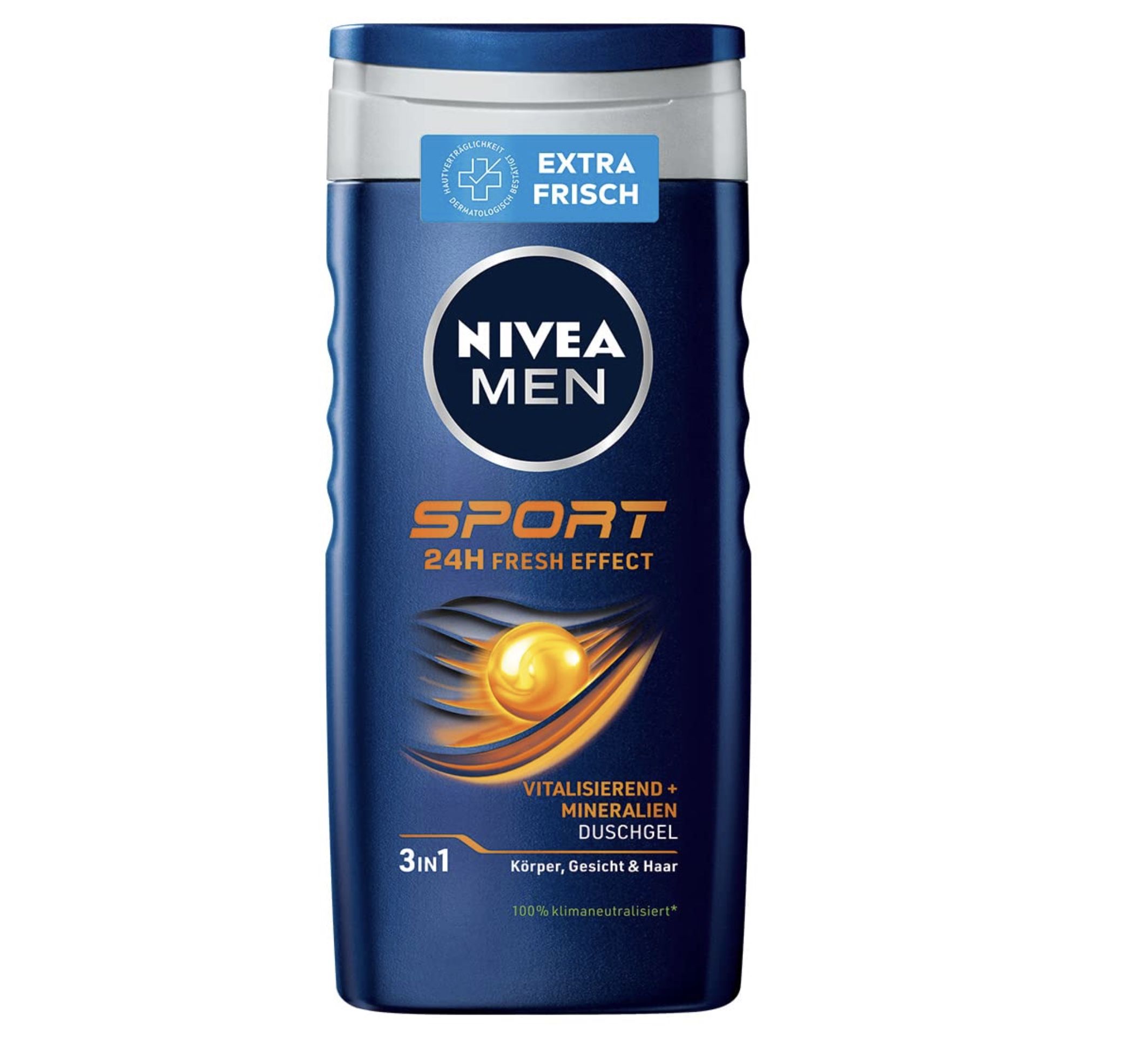 5x NIVEA MEN Sport Duschgel mit vitalisierendem Duft für 5,33€ (statt 9€)