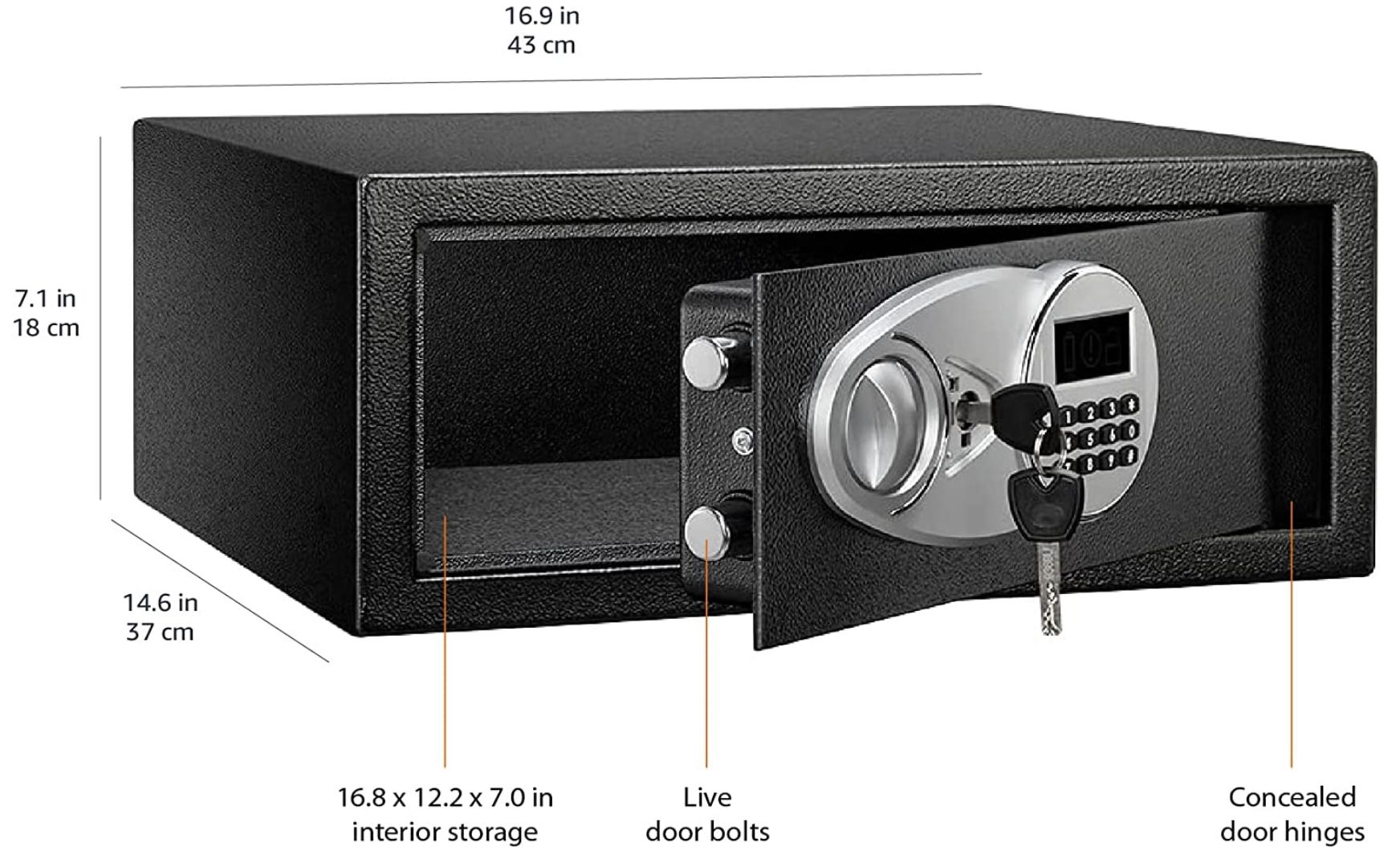 💸Amazon Basics 20l Tresor für 79€ (statt 93€)