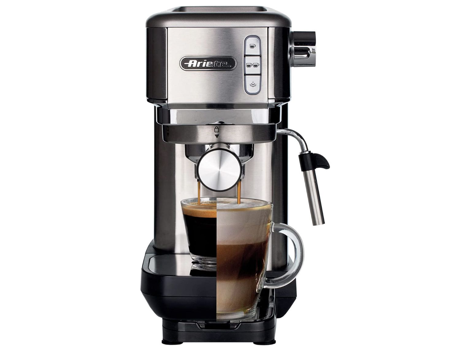 Ariete 1380 Kaffeemaschine aus Metall für 116,83€ (statt 135€)