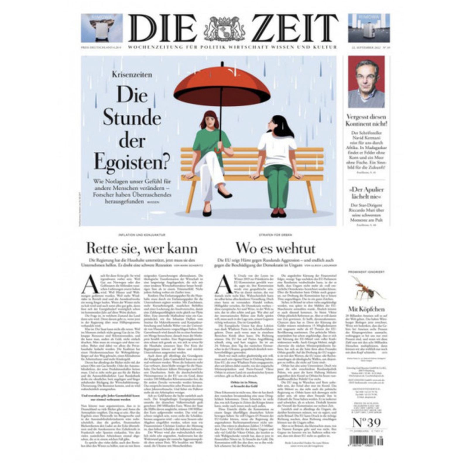 6 Ausgaben Die Zeit für 7,95€ (statt 35€) &#8211; automatisch auslaufend