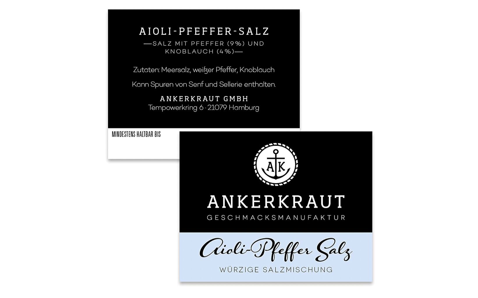 155g Ankerkraut Aioli Pfeffer Salz für Aioli Butter für 2,57€ (statt 5€)   Prime