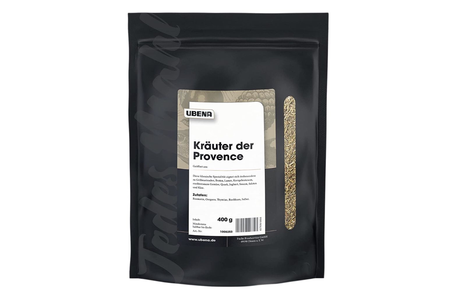 2 x 400g UBENA Kräuter der Provence im Vorratsbeutel ab 9,71€ (statt 17€)   Prime