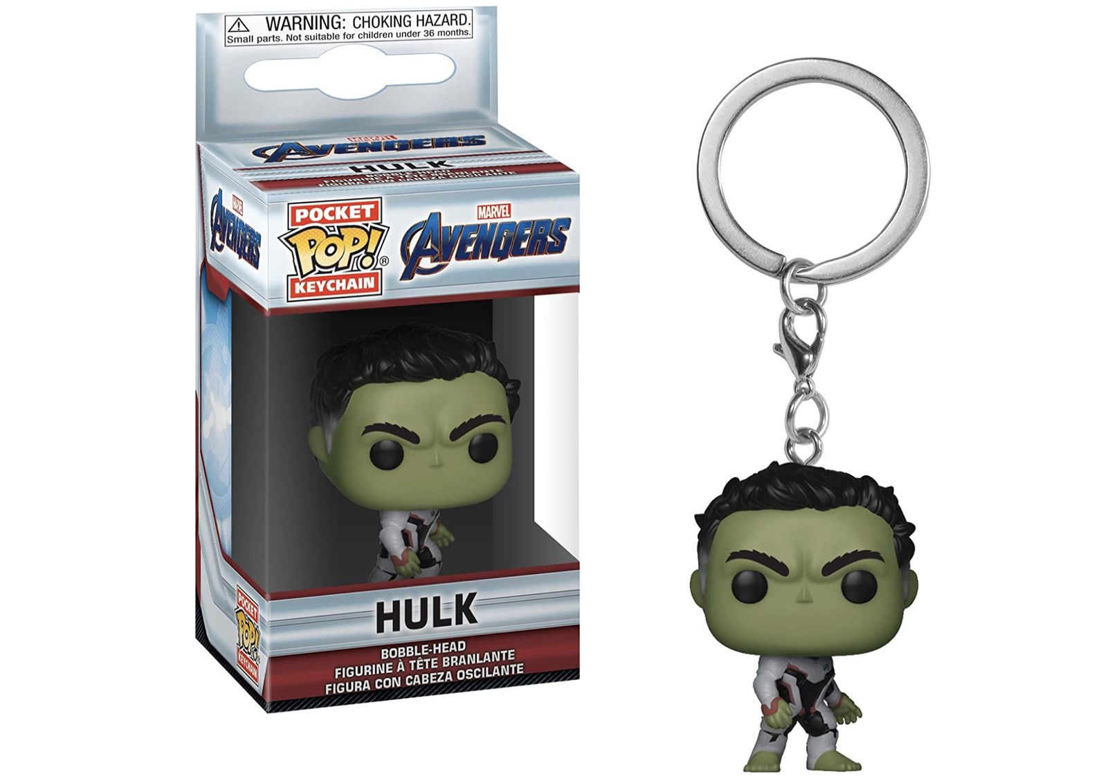 Funko POP! Schlüsselanhänger Avengers Endgame: Hulk für 5€ (statt 11€)   Prime