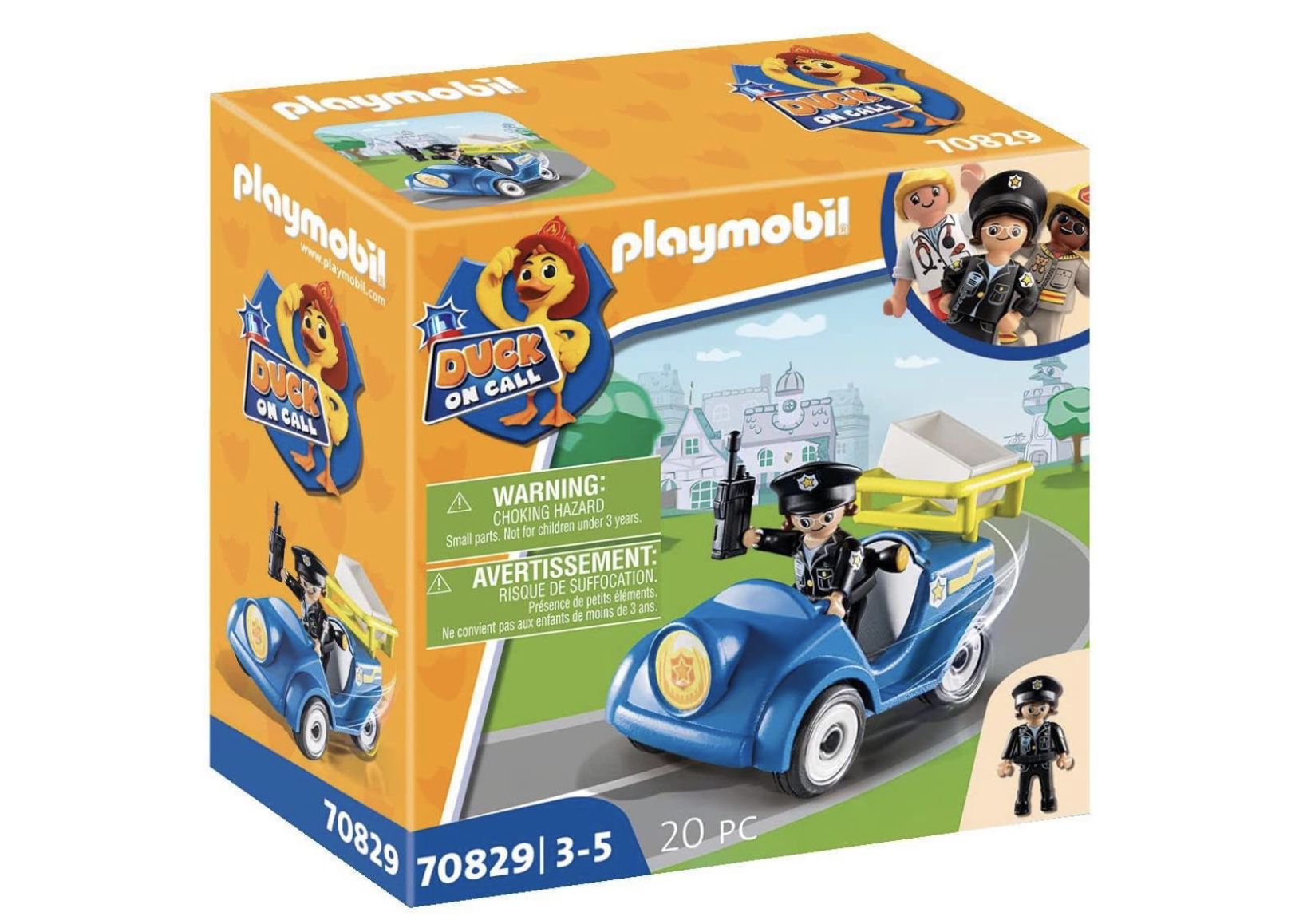 PLAYMOBIL 70829 Duck on Call   Mini Auto Polizei für 7,28€ (statt 10€)   Prime