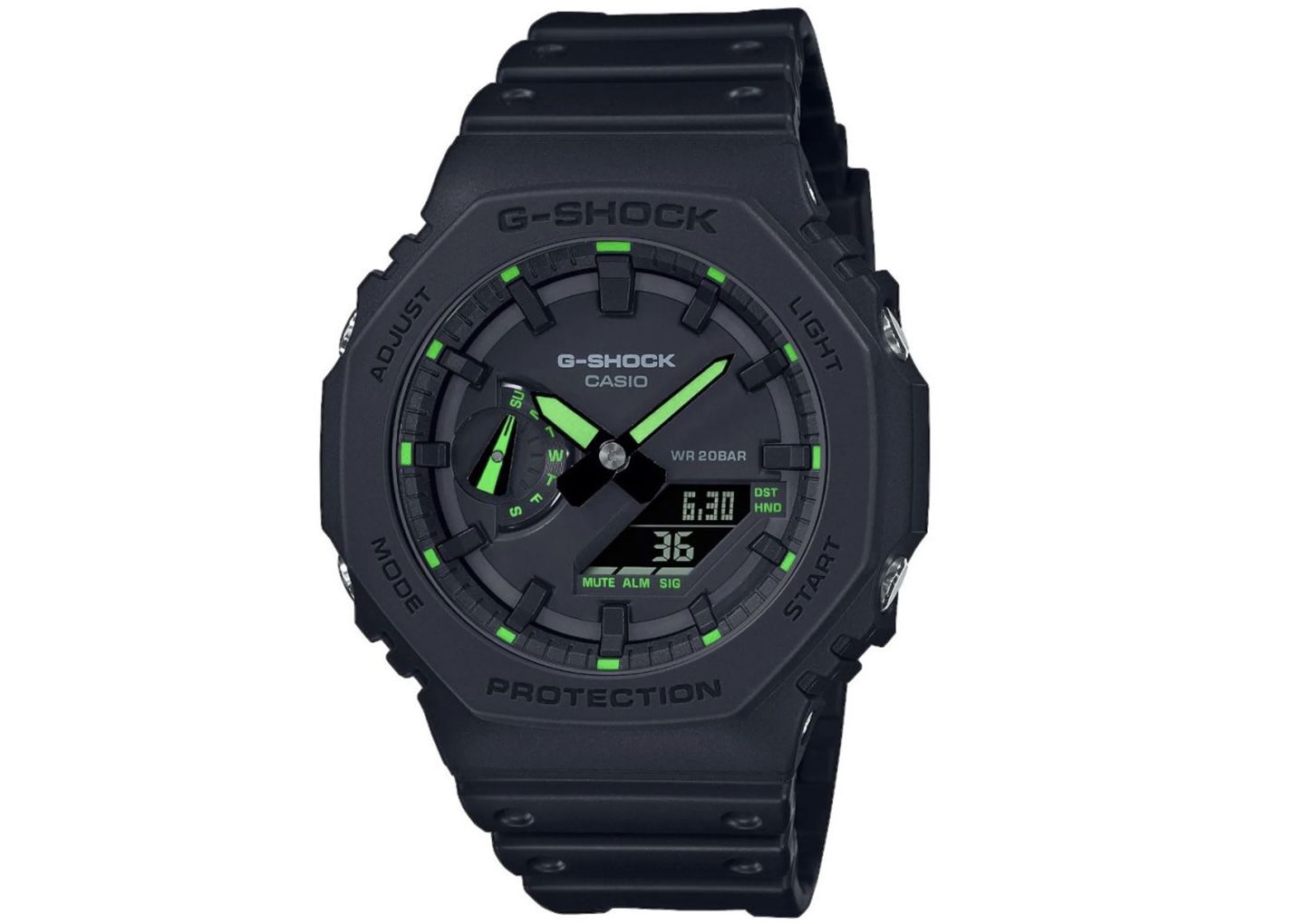 Casio G Shock Uhr GA 2100 1A3ER Armbanduhr ab 60,05€ (statt 83€)