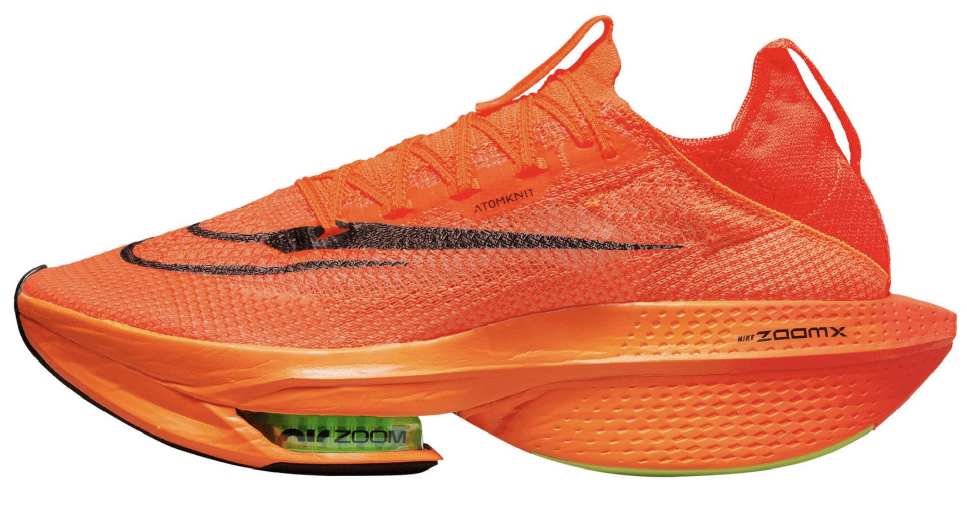 Nike Herren Laufschuhe Airzoom AlphaFly 2 in Orange für 227,94€ (statt 300€)