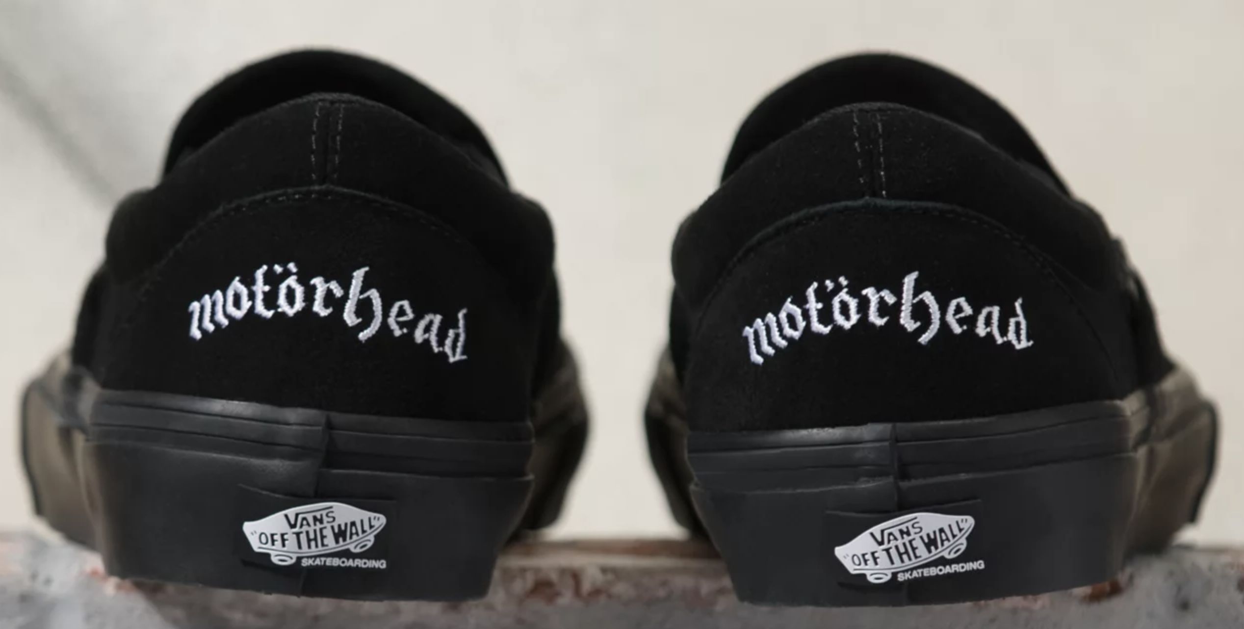Vans x Motörhead Skate Slip On Schuhe für 40€ (statt 81€)