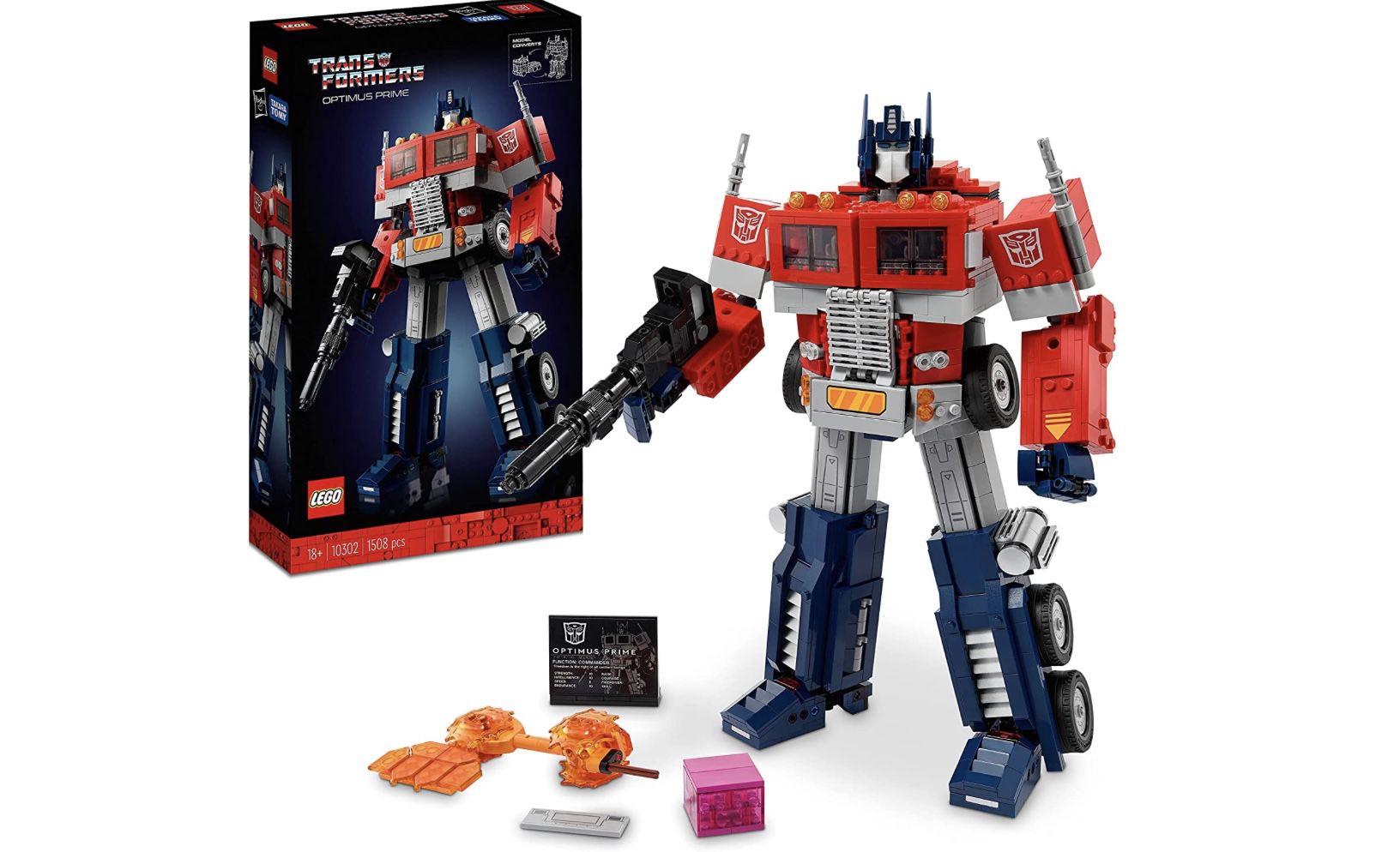 LEGO 10302 Icons Optimus Prime Roboter ab 99,99€ (statt 126€)