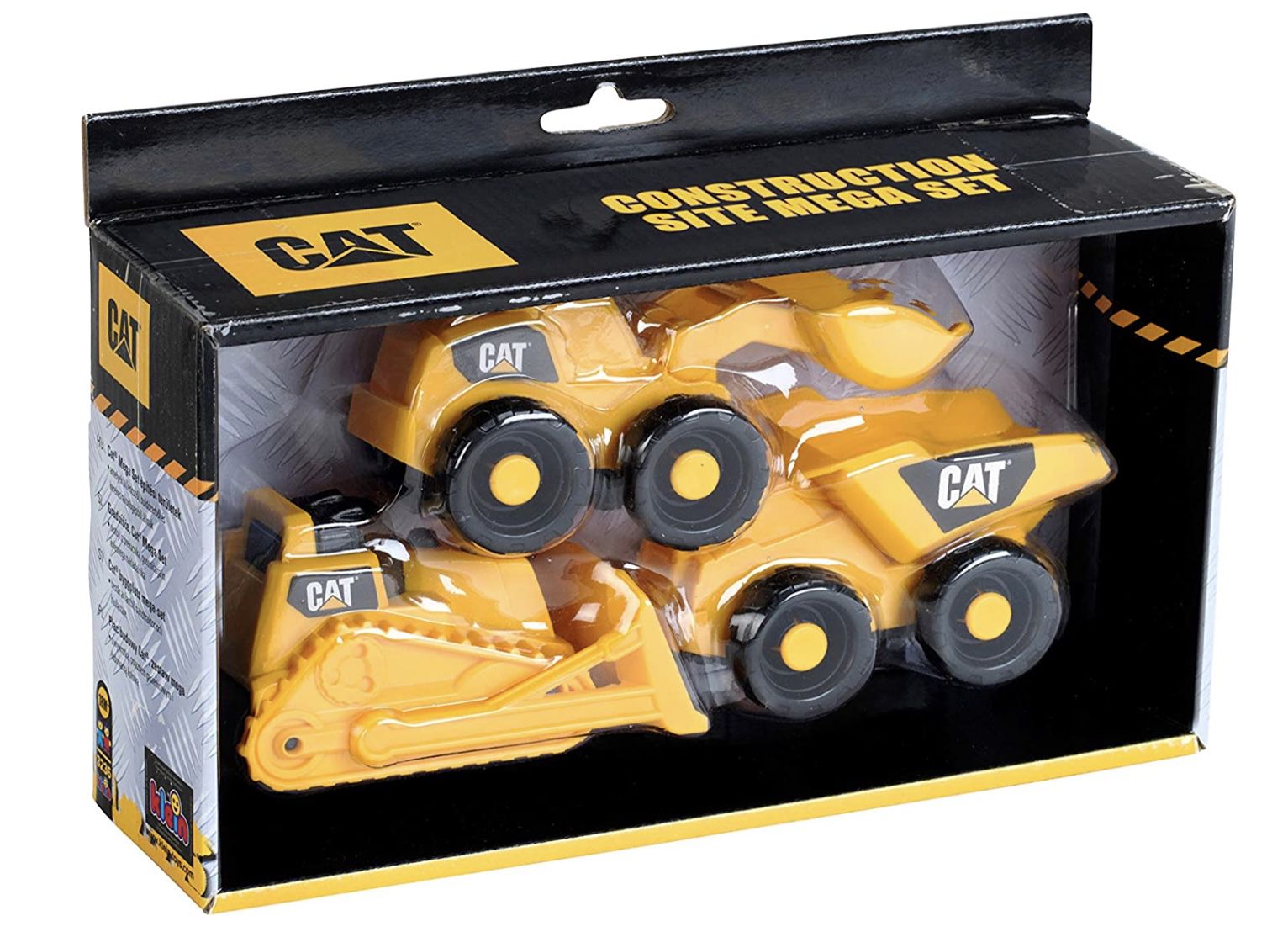 Theo Klein 3236 CAT Baustellen Fahrzeug Set für 7,89€ (statt 12€)   Prime