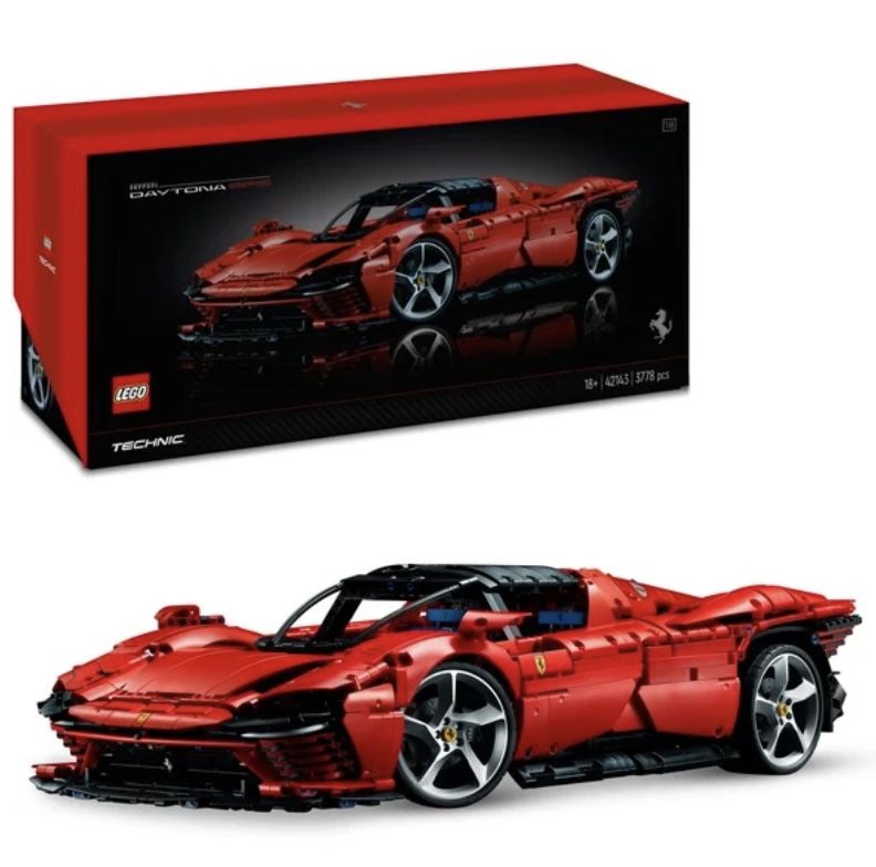 🚗💨 LEGO Technic 42143 Ferrari Daytona SP3 für 285€ (statt 303€)