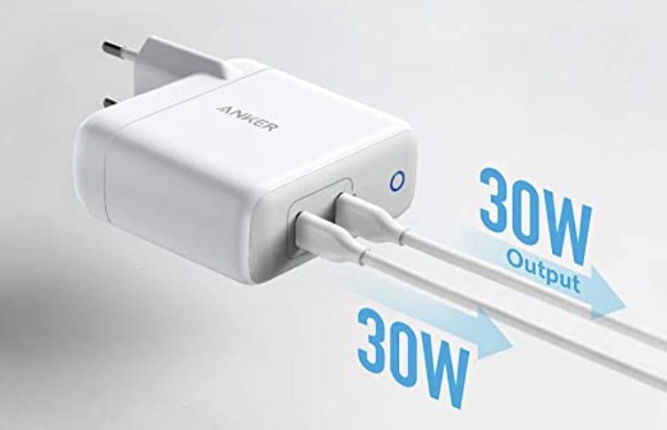 Anker PowerPort Atom PD 2 kompaktes Typ C Wandladegerät 60W für 35,99€ (statt 54€)