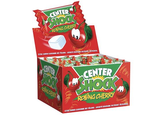 100x Center Shock Rolling Cherry Kirsche Mix extra sauer ab 3,99€   Prime Sparabo