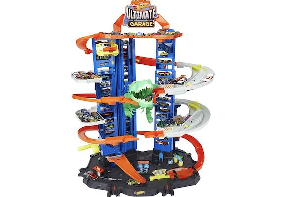 Hot Wheels GJL14 City Robo T Rex Parkgarage für 74,99€ (statt 100€)