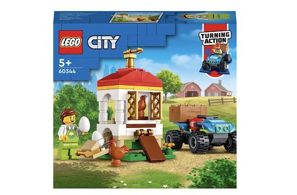 LEGO 60344 City Farm Hühnerstall für 6,99€ (statt 10€)   Prime