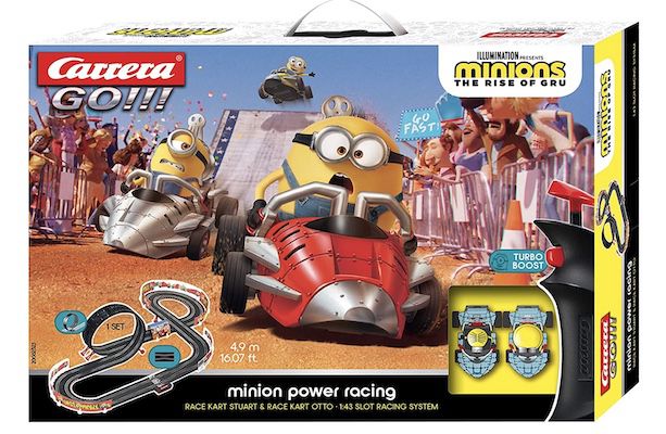 Carrera GO!!! Minion Power Racing Rennstrecken Set für 44,99€ (statt 58€)