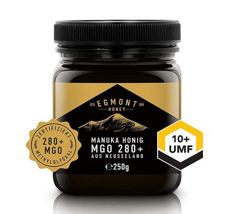 Manuka MGO 250 280+ UMF 10+ 250g Egmont Honig für 19,99€ (statt 28€)