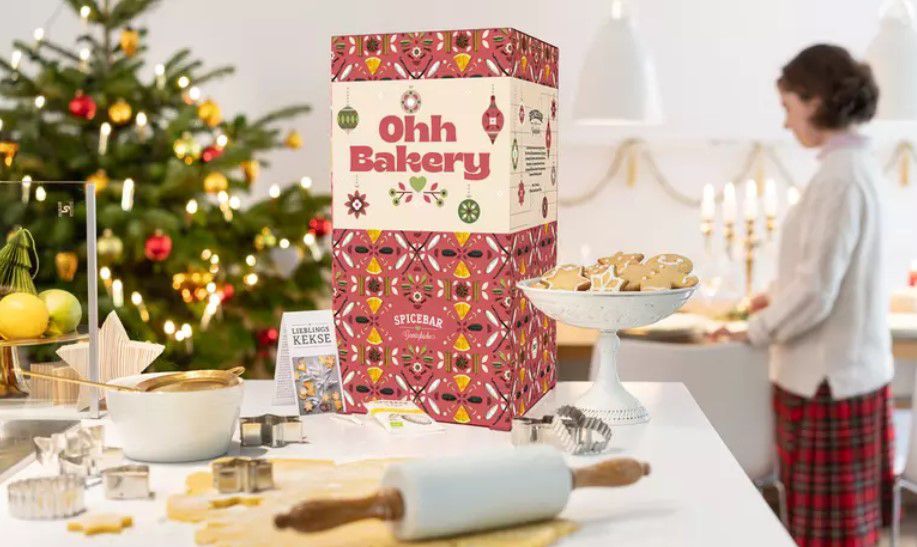 Spicebar Bio Gewürz  & Back Adventskalender ab 25,56€ (statt 40€)