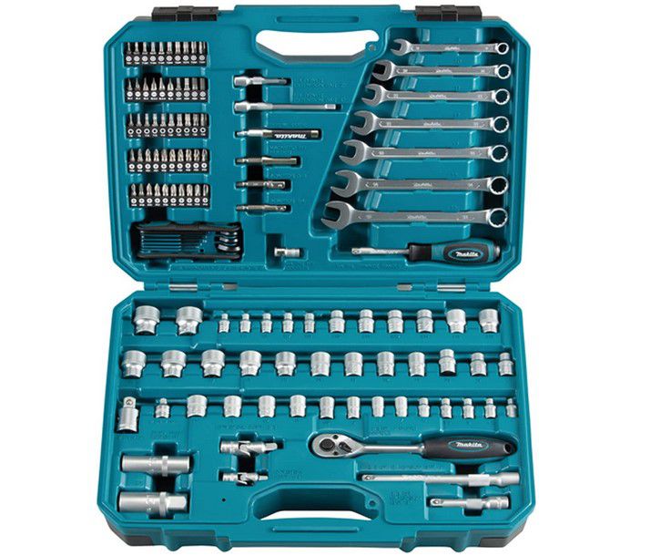 Makita Werkzeug Set 120 tlg Bits Schlüssel & Co. für 59,95€ (statt 64€)