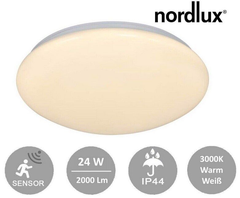Nordlux Montone LED Deckenleuchte 36cm BewegungsSensor für 14,99€ (statt 32€)
