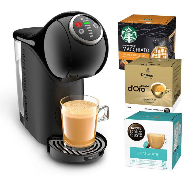 Krups KP3408 Nescafé Dolce Gusto Kapselmaschine für 74,99€ (statt 95€) + 36 gratis Kapseln