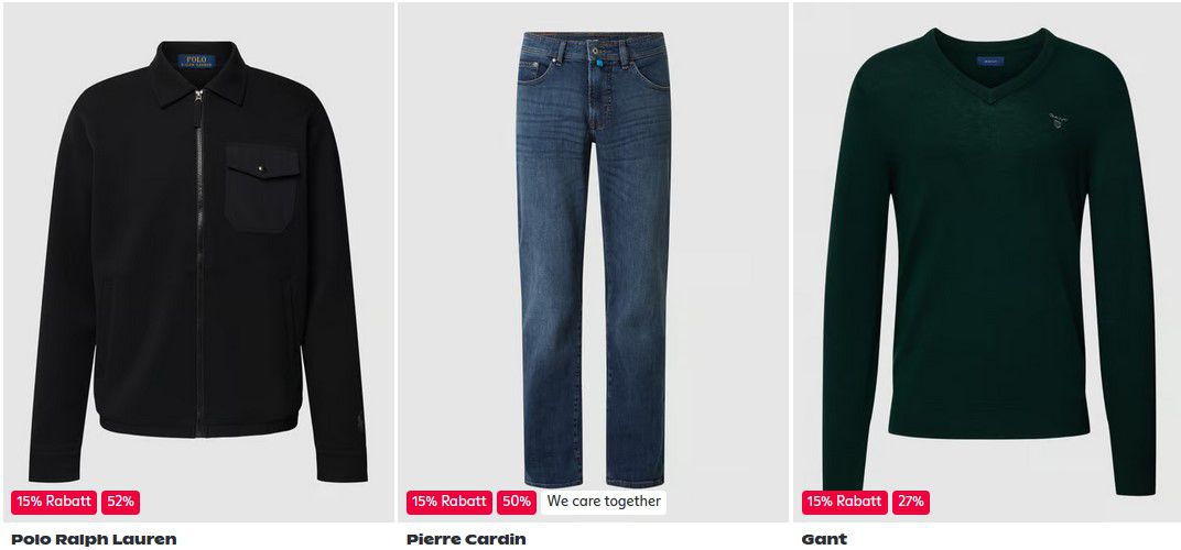 Peek & Cloppenburg* Final Sale mit bis zu 50% Rabatt (Hilfiger, Boss, Gant...)