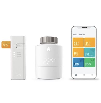 tado Starter Kit V3+ mit 1 Thermostat und Bridge für 69,95€ (statt 130€)
