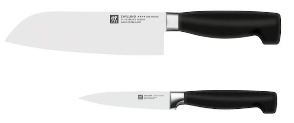 Zwilling Vier Sterne 2 teiliges Messerset für 47,99€ (statt 60€)