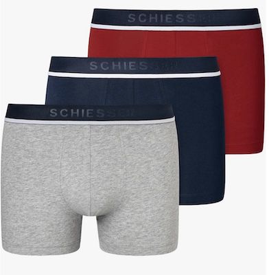 3er Pack Schiesser Herren 95/5 Organic Cotton Boxershorts für 23,95€ (statt 31€)