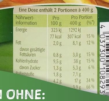 🍜 4x Erasco Linsen-Eintopf mit Würstchen (800g) ab 8,96€ (statt 13€) 🍜 4x Erasco Linsen Eintopf mit Würstchen (800g) ab 8,96€ (statt 13€)