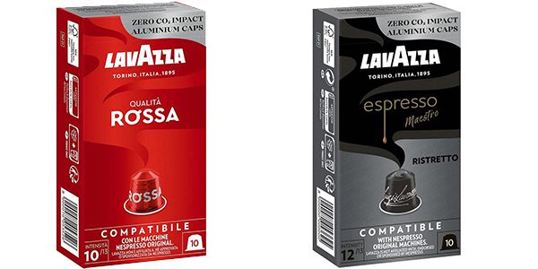 🔥 10er Packs Lavazza Nespresso Kapseln in versch. Sorten ab je 1,74€ (statt 3,19€)   Prime Sparabo