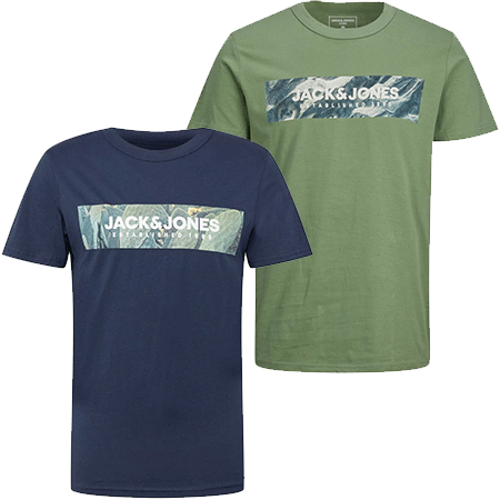 Jack & Jones Valley T Shirt in versch. Farben ab je 10,90€ (statt 15€)