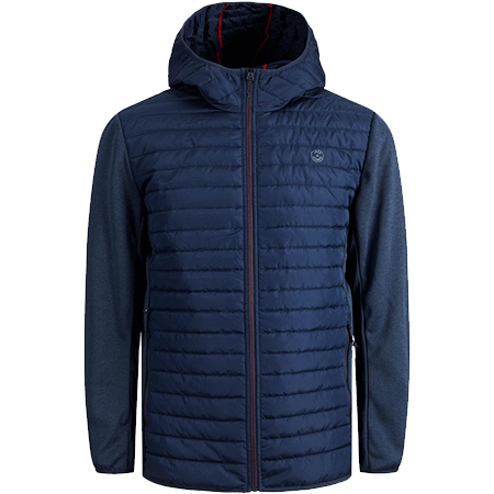 Jack & Jones Steppjacke in Navy für 33,92€ (statt 50€)