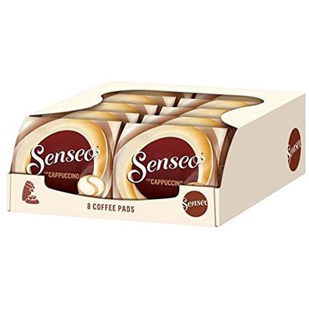 10er Pack Senseo Pads Cappuccino, 10 x 8 Getränke ab 15,92€ (statt 23€) &#8211; Prime Sparabo