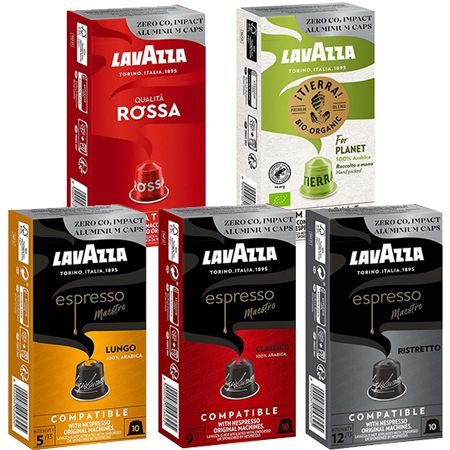 🔥 10er Packs Lavazza Nespresso Kapseln in versch. Sorten ab je 1,74€ (statt 3,19€) &#8211; Prime Sparabo