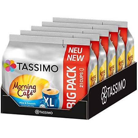 105er Pack Tassimo Morning Café XL Mild & Smooth ab 24,18€ (statt 32€)