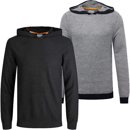 Jack & Jones Billy Pullover mit Kapuze in 2 Farben für je 29,90€ (statt 40€)