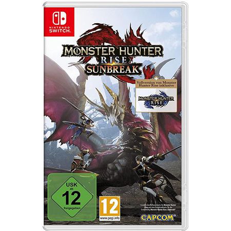 Monster Hunter Rise + Sunbreak Set für Nintendo Switch für 39,99€ (statt 54€)