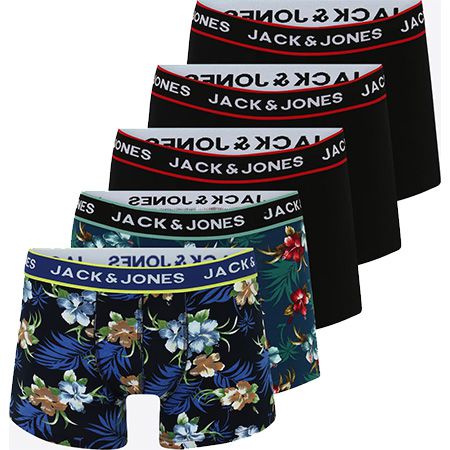 5er Pack Jack & Jones Boxershorts für 29,93€ (statt 40€)