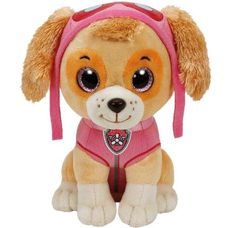 TY Plüschtier   Paw Patrol   Skye mit glitzer Augen, 15cm für 9,99€ (statt 18€)   Prime