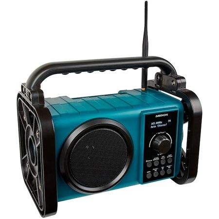 Medion Life E66877 Baustellenradio mit DAB+/PLL-UKW Radio + Bluetooth für 50,96€ (statt 60€)