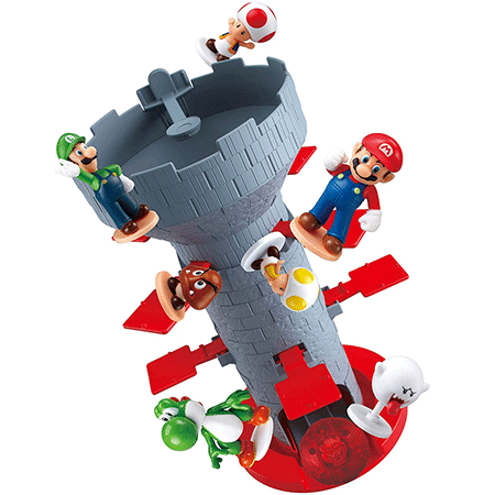 Epoch Games Super Mario 7356 Blow Up! Shaky Tower für 8,77€ (statt 14€)   Prime