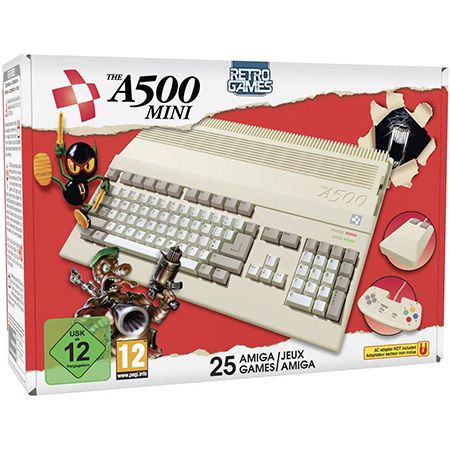Retro Games The A500 Mini Retro Konsole inkl. Spiele für 97,76€ (statt 110€)