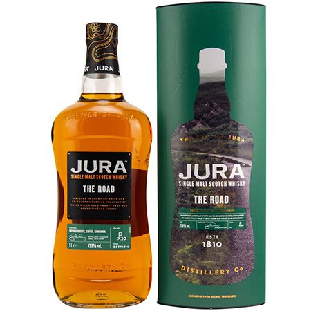 2x 1 Liter Jura The Road Single Malt Scotch Whisky 43.6% für 75,80€ (statt 85€)