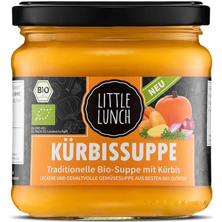 Little Lunch Bio Kürbissuppe, 350ml ab 2,57€ (statt 3,49€)   Prime Sparabo